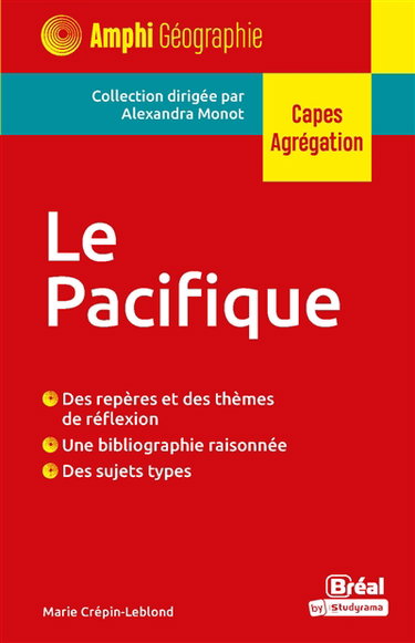Couverture de Le Pacifique : Capes, agrégation par Alexandra Monot