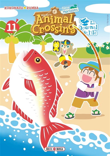 Couverture de Welcome to Animal crossing : new horizons : le journal de l'île. Vol. 11 par Kokonasu Rumba