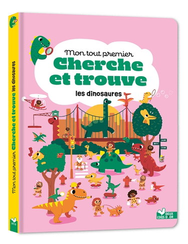 Couverture de Les dinosaures : mon tout premier cherche et trouve par Michael Buxton
