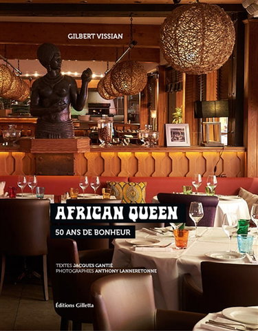 Couverture de African Queen : 50 ans de bonheur par Gilbert Vissian