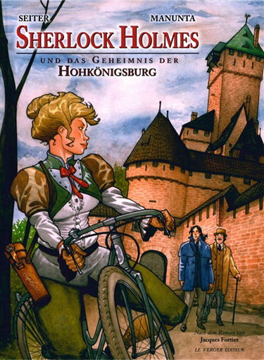 Couverture de Sherlock Holmes. Vol. 1. Sherlock Holmes und das Geheimnis der Hohkönigsburg par Roger Seiter