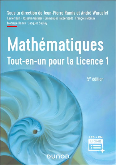 Couverture de Mathématiques tout-en-un pour la licence 1 par Jean-Pierre Ramis