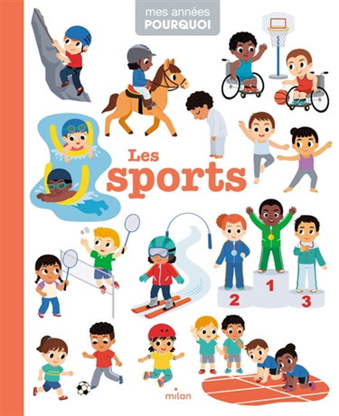 Couverture de Les sports par Charlotte Malinge