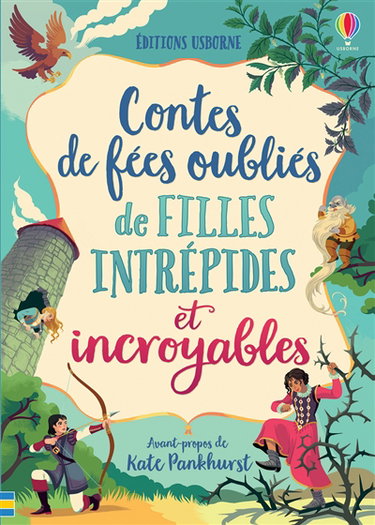 Couverture de Contes de fées oubliés de filles intrépides et incroyables par Susanna Davidson
