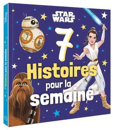 Couverture de 7 histoires pour la semaine. Star Wars par Walt Disney company