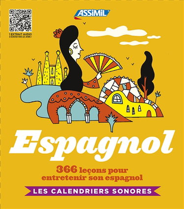 Couverture de Espagnol : 366 leçons pour entretenir son espagnol
