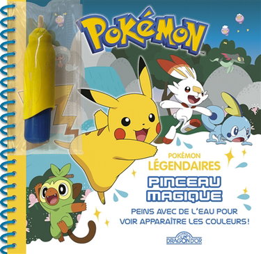 Couverture de Pokémon légendaires : pinceau magique