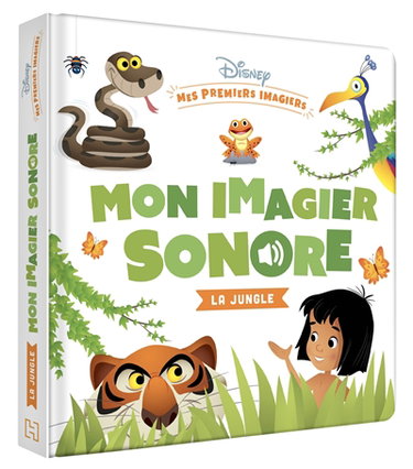 Couverture de La jungle : mon imagier sonore
