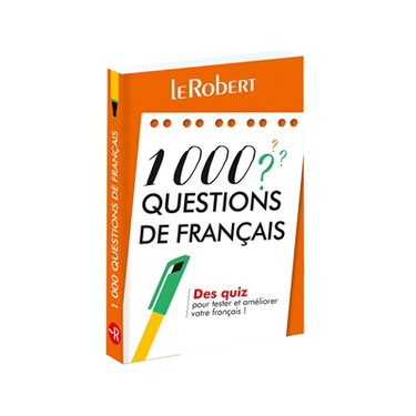 Couverture de 1.000 questions de français : des quiz pour tester et améliorer votre français !