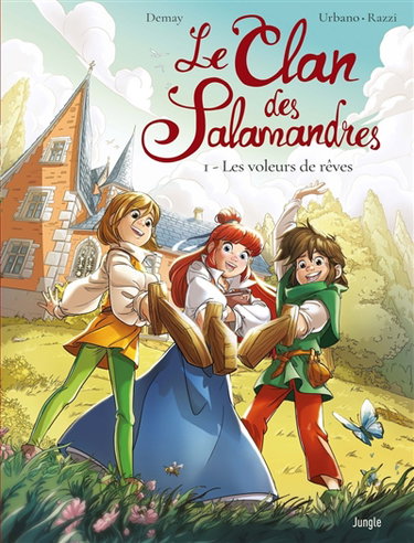 Couverture de Le clan des Salamandres. Vol. 1. Les voleurs de rêves