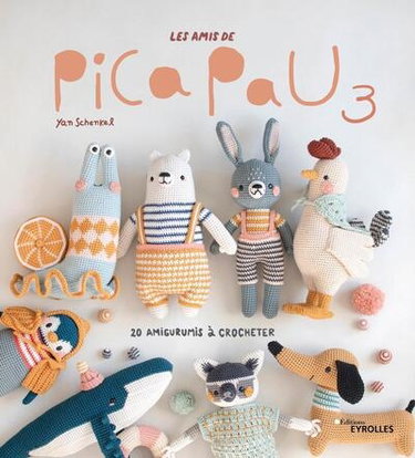 Couverture de Les amis de Pica Pau : 20 amigurumis à crocheter. Vol. 3