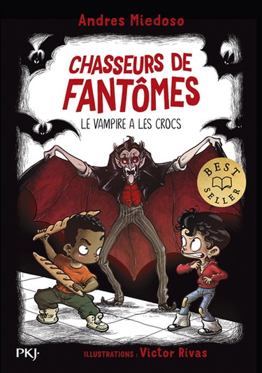 Couverture de Chasseurs de fantômes. Vol. 13. Le vampire a les crocs