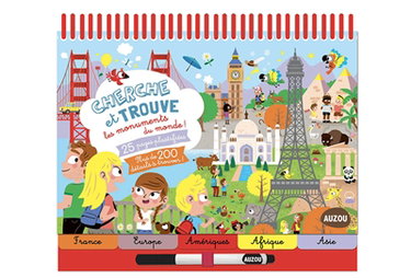 Couverture de Cherche et trouve les monuments du monde ! par Collectif