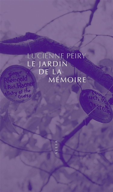 Couverture de Le jardin de la mémoire : Armand Schulthess