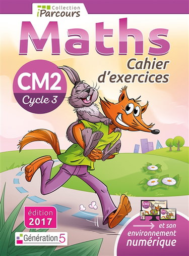 Couverture de Maths, CM2, cycle 3 : cahier d'exercices
