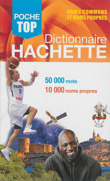 Couverture de Dictionnaire Hachette encyclopédique de poche : 50.000 mots, 10.000 noms propres