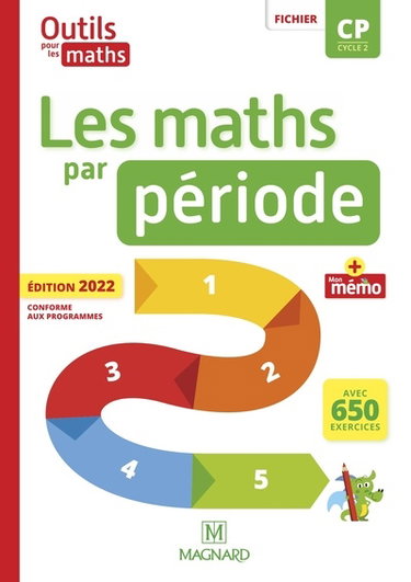 Couverture de Outils pour les maths CP, cycle 2 : les maths par période : fichier