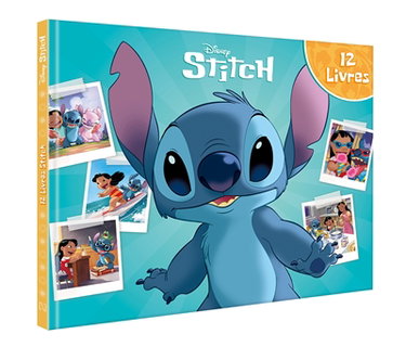 Couverture de Stitch : 12 livres de tes héros