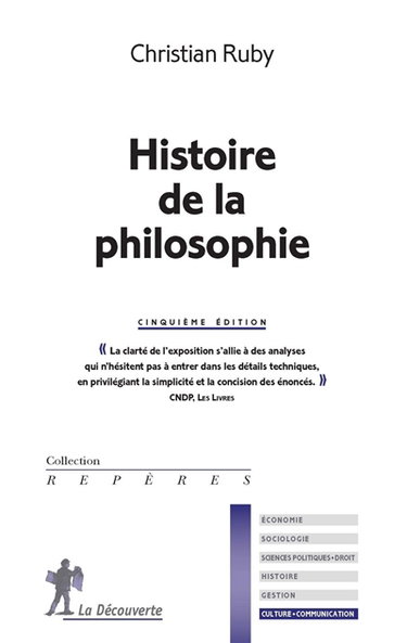 Couverture de Histoire de la philosophie