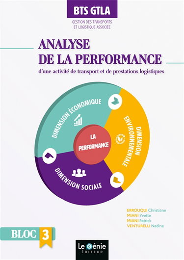 Couverture de Analyse de la performance d'une activité de transports et de prestations logistiques : Bloc 3