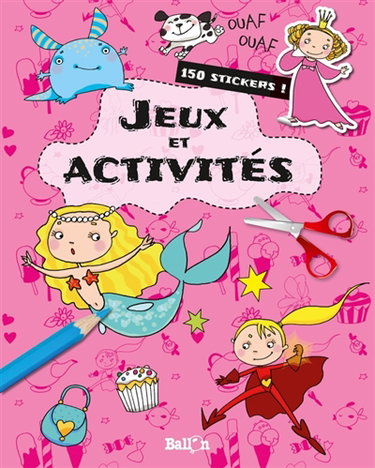 Couverture de Jeux et activités pour les filles