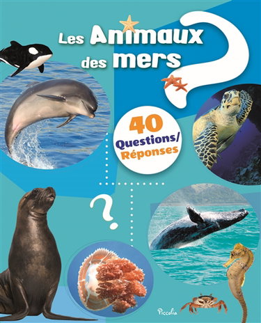 Couverture de Les animaux des mers