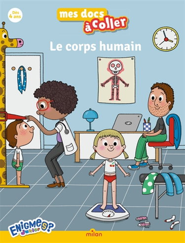 Couverture de Enigmes : Le corps humain
