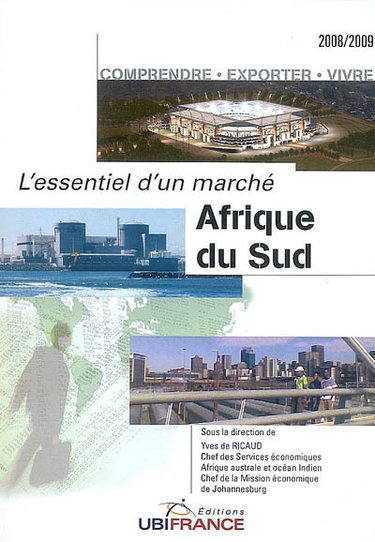 Couverture de Afrique du Sud : comprendre, exporter, vivre