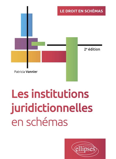 Couverture de Les institutions juridictionnelles en schémas