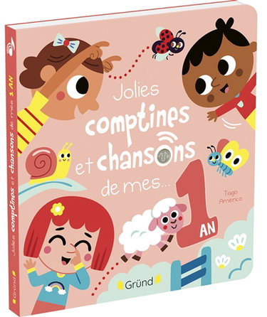 Couverture de Jolies comptines et chansons de mes 1 an