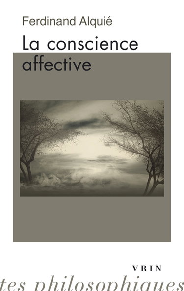 Couverture de La conscience affective
