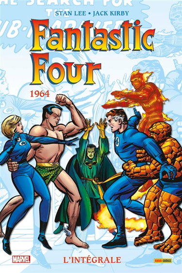 Couverture de Fantastic Four : l'intégrale. Vol. 3. 1964