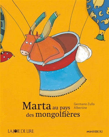 Couverture de Marta au pays des montgolfières