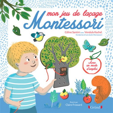 Couverture de Mon jeu de laçage Montessori