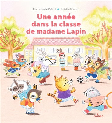 Couverture de Une année dans la classe de madame Lapin