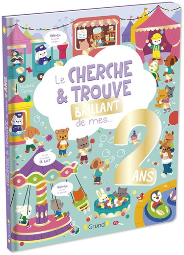 Couverture de Le cherche & trouve brillant de mes 2 ans