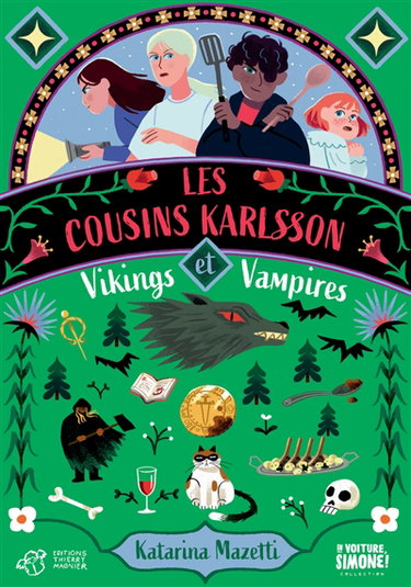Couverture de Les cousins Karlsson. Vikings et vampires