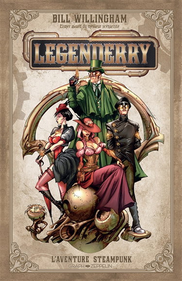 Couverture de Legenderry. Vol. 1. L'aventure steampunk