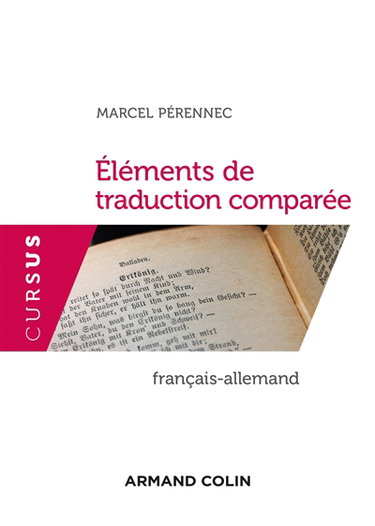 Couverture de Eléments de traduction comparée français-allemand