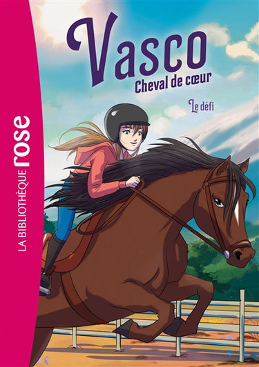 Couverture de Vasco, cheval de coeur. Vol. 3. Le défi