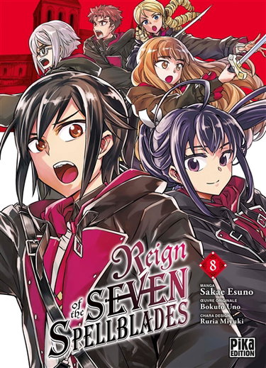 Couverture de Reign of the seven spellblades. Vol. 8