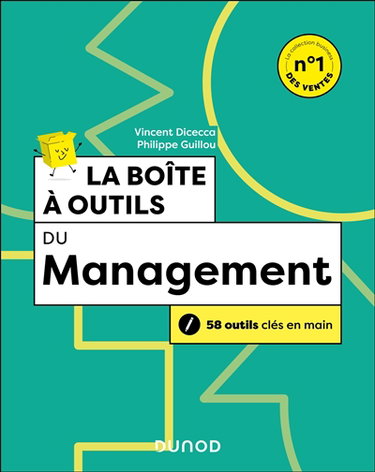 Couverture de La boîte à outils du management : 58 outils clés en main