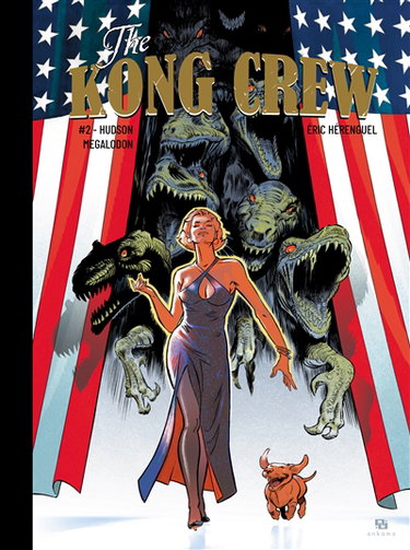 Couverture de The Kong crew. Vol. 2. Hudson megalodon