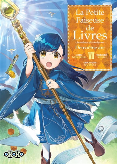 Couverture de La petite faiseuse de livres : ascendance of a bookworm : deuxième arc. Vol. 7