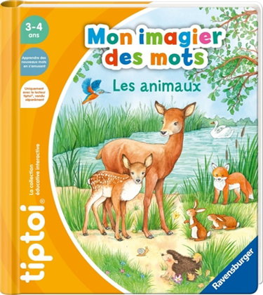Couverture de Mon imagier des mots : les animaux