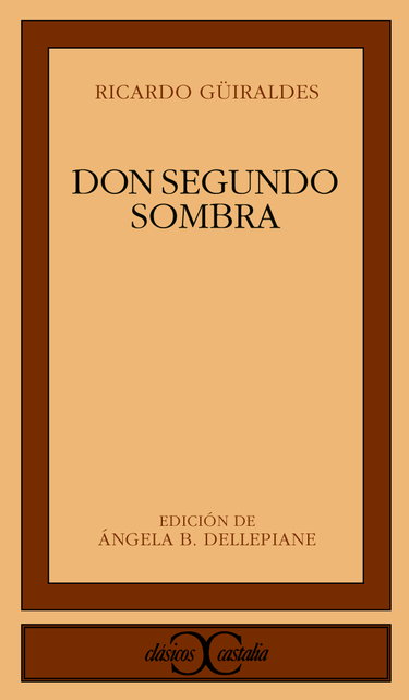 Couverture de Don Segundo Sombra                                                              .