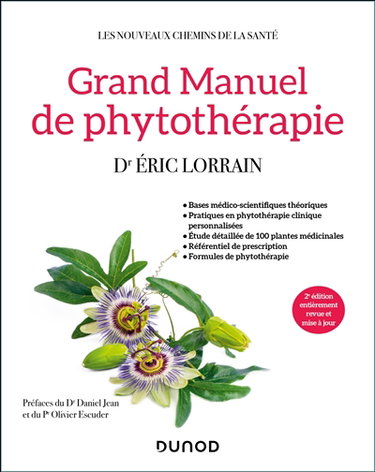 Couverture de Grand manuel de phytothérapie