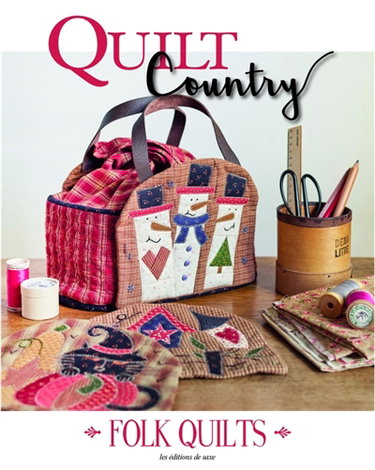Couverture de Quilt country, n° 76. Folk quilts