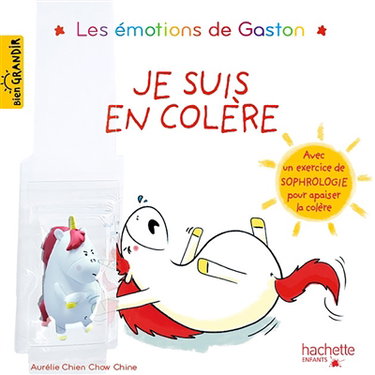 Couverture de Les émotions de Gaston. Je suis en colère
