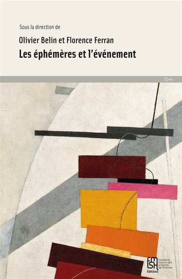 Couverture de Les éphémères et l'événement